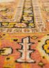 aalam blue wool hand knotted Rug - CloseUp