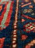 kiaan blue wool hand knotted Rug - CloseUp