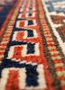 kiaan blue wool hand knotted Rug - CloseUp