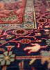 aalam beige and brown wool hand knotted Rug - CloseUp aalam beige and brown wool hand knotted Rug - CloseUp