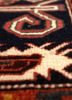 kiaan blue wool hand knotted Rug - CloseUp kiaan blue wool hand knotted Rug - CloseUp