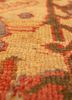 aalam gold wool hand knotted Rug - CloseUp aalam gold wool hand knotted Rug - CloseUp