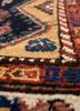 kiaan blue wool hand knotted Rug - CloseUp kiaan blue wool hand knotted Rug - CloseUp