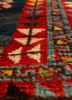 aalam blue wool hand knotted Rug - CloseUp aalam blue wool hand knotted Rug - CloseUp