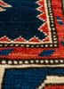 kiaan blue wool hand knotted Rug - CloseUp kiaan blue wool hand knotted Rug - CloseUp