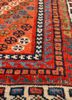 kiaan red and orange wool hand knotted Rug - CloseUp kiaan red and orange wool hand knotted Rug - CloseUp
