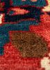 aalam blue wool hand knotted Rug - CloseUp aalam blue wool hand knotted Rug - CloseUp