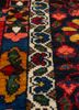 aalam blue wool hand knotted Rug - CloseUp aalam blue wool hand knotted Rug - CloseUp