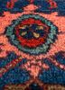 aalam pink and purple wool hand knotted Rug - CloseUp aalam pink and purple wool hand knotted Rug - CloseUp