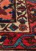 aalam red and orange wool hand knotted Rug - CloseUp aalam red and orange wool hand knotted Rug - CloseUp