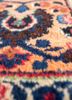 aalam red and orange wool hand knotted Rug - CloseUp aalam red and orange wool hand knotted Rug - CloseUp