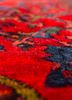 kiaan blue wool hand knotted Rug - CloseUp kiaan blue wool hand knotted Rug - CloseUp