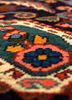 aalam blue wool hand knotted Rug - CloseUp aalam blue wool hand knotted Rug - CloseUp