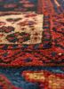 aalam red and orange wool hand knotted Rug - CloseUp aalam red and orange wool hand knotted Rug - CloseUp