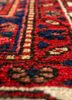 aalam blue wool hand knotted Rug - CloseUp aalam blue wool hand knotted Rug - CloseUp