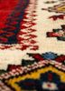 aalam red and orange wool hand knotted Rug - CloseUp aalam red and orange wool hand knotted Rug - CloseUp