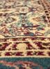 aalam ivory wool hand knotted Rug - CloseUp aalam ivory wool hand knotted Rug - CloseUp