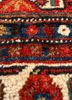 aalam blue wool hand knotted Rug - CloseUp aalam blue wool hand knotted Rug - CloseUp