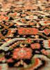 aalam grey and black wool hand knotted Rug - CloseUp aalam grey and black wool hand knotted Rug - CloseUp