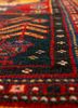 aalam blue wool hand knotted Rug - CloseUp aalam blue wool hand knotted Rug - CloseUp