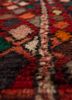 nuray red and orange wool hand knotted Rug - CloseUp