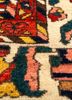 aalam blue wool hand knotted Rug - CloseUp aalam blue wool hand knotted Rug - CloseUp