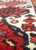 aalam red and orange wool hand knotted Rug - CloseUp
