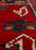 aalam red and orange wool hand knotted Rug - CloseUp aalam red and orange wool hand knotted Rug - CloseUp