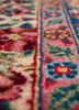aalam blue wool hand knotted Rug - CloseUp aalam blue wool hand knotted Rug - CloseUp