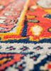 aalam blue wool hand knotted Rug - CloseUp aalam blue wool hand knotted Rug - CloseUp