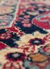 aalam ivory wool hand knotted Rug - CloseUp