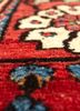 aalam blue wool hand knotted Rug - CloseUp aalam blue wool hand knotted Rug - CloseUp