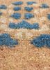 aalam gold wool hand knotted Rug - CloseUp