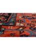 kiaan blue wool hand knotted Rug - CloseUp kiaan blue wool hand knotted Rug - CloseUp
