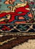 aalam blue wool hand knotted Rug - CloseUp aalam blue wool hand knotted Rug - CloseUp