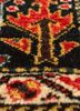 aalam grey and black wool hand knotted Rug - CloseUp aalam grey and black wool hand knotted Rug - CloseUp