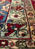 aalam blue wool hand knotted Rug - CloseUp aalam blue wool hand knotted Rug - CloseUp