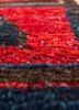 nuray red and orange wool hand knotted Rug - CloseUp