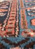 kiaan blue wool hand knotted Rug - CloseUp kiaan blue wool hand knotted Rug - CloseUp
