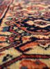 aalam blue wool hand knotted Rug - CloseUp aalam blue wool hand knotted Rug - CloseUp