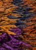 zuri gold wool hand knotted Rug - CloseUp