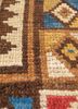 nuray beige and brown wool hand knotted Rug - CloseUp nuray beige and brown wool hand knotted Rug - CloseUp