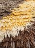 zuri gold wool hand knotted Rug - CloseUp zuri gold wool hand knotted Rug - CloseUp