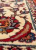 aalam red and orange wool hand knotted Rug - CloseUp aalam red and orange wool hand knotted Rug - CloseUp