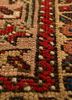 aalam red and orange wool hand knotted Rug - CloseUp aalam red and orange wool hand knotted Rug - CloseUp
