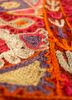 aalam red and orange wool hand knotted Rug - CloseUp aalam red and orange wool hand knotted Rug - CloseUp