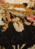 pechino grey and black wool hand knotted Rug - CloseUp pechino grey and black wool hand knotted Rug - CloseUp