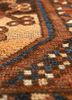 kiaan red and orange wool hand knotted Rug - CloseUp kiaan red and orange wool hand knotted Rug - CloseUp
