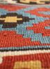 nayaab blue wool flat weaves Rug - CloseUp nayaab blue wool flat weaves Rug - CloseUp
