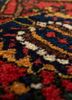 aalam red and orange wool hand knotted Rug - CloseUp aalam red and orange wool hand knotted Rug - CloseUp